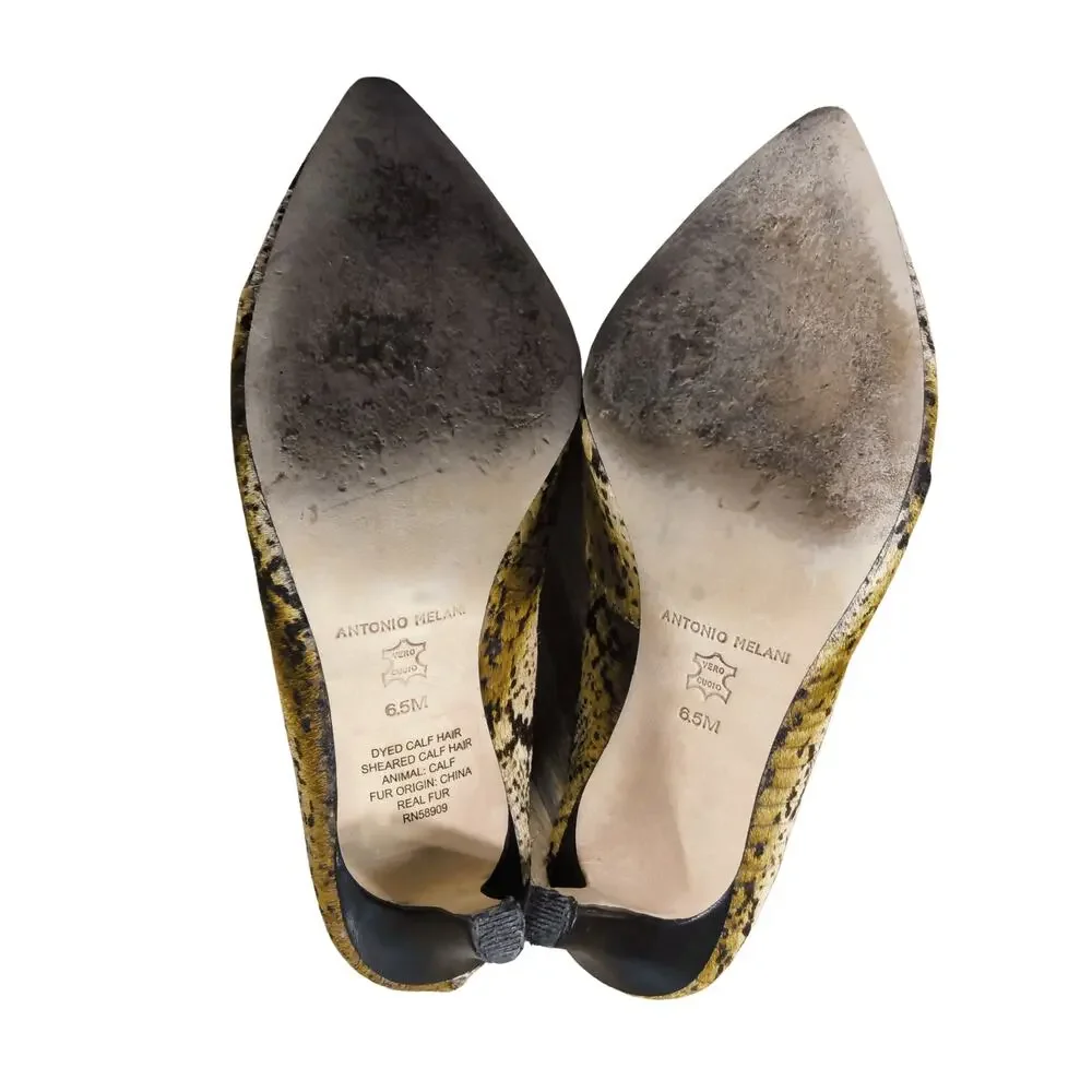 Antonio Melani Women’s Size 6.5 Animal Print Pointed Toe Dress Heels Pumps